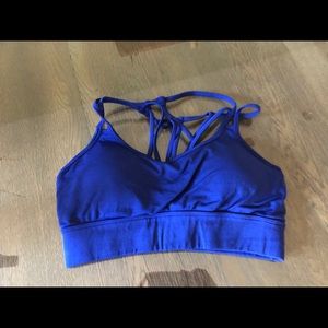Fabletics strappy sports bra